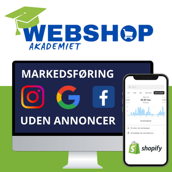 Shopify™ Metoden - Markedsførings Pakken