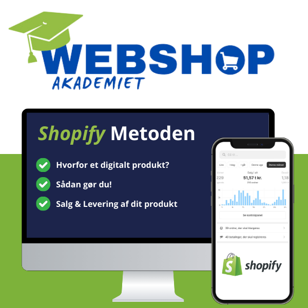 Shopify™ Metoden sådan sælger du digitale produkter på Autopilot